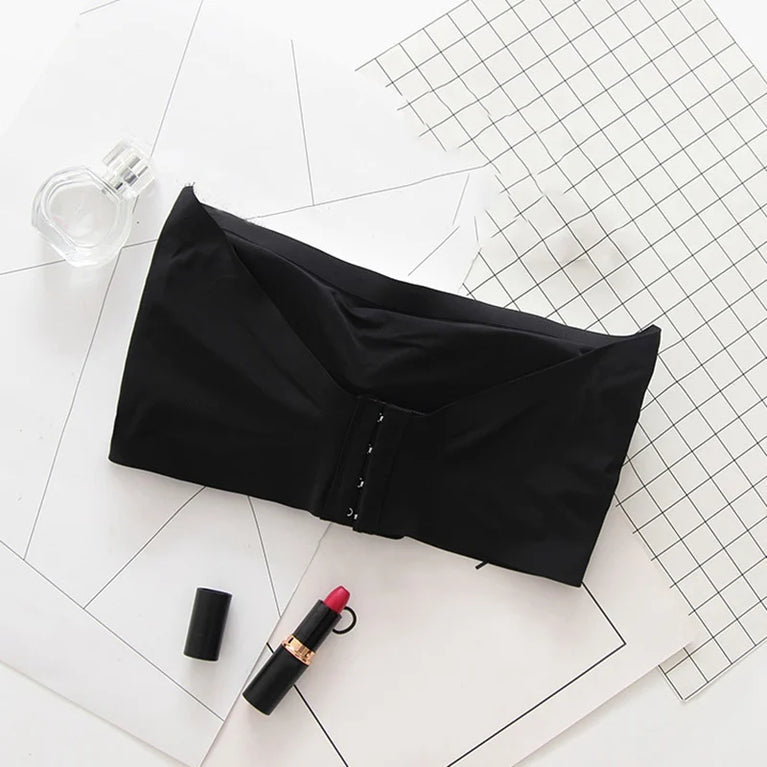Seamless Bandeau Tube Top – Lightweight Wireless Support