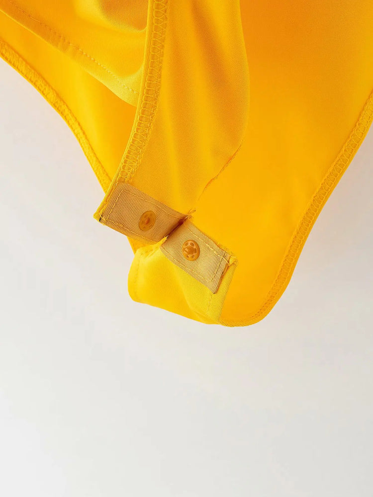 Reachshore Sexy Summer Bodysuit | High-Stretch Slim Fit Top