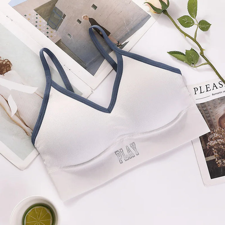 Seamless Knit Comfort Bra – Ultra-Soft Everyday Support