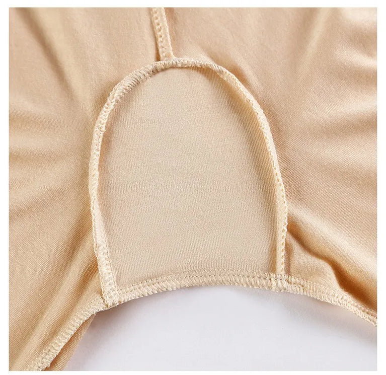 Modal Comfort Plus Size Safety Shorts | Seamless Longline Boyshorts