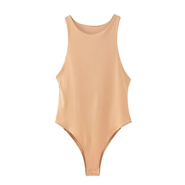 Reachshore Sexy Summer Bodysuit | High-Stretch Slim Fit Top