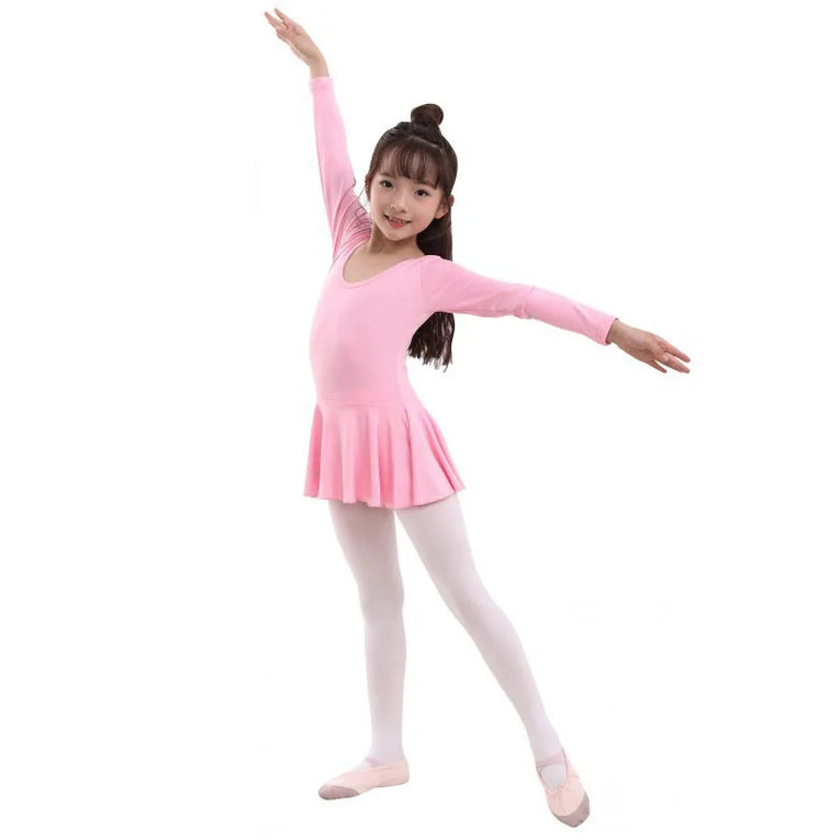 Girls' Velvet Ballet Tights | Ultra-Thin 0–15Y Dance Pantyhose