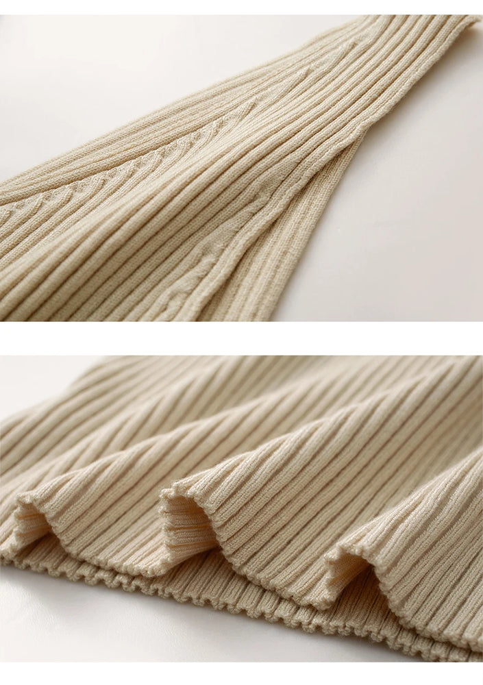 Minimalism V-Neck Knitted Camisole | Office Lady Tank