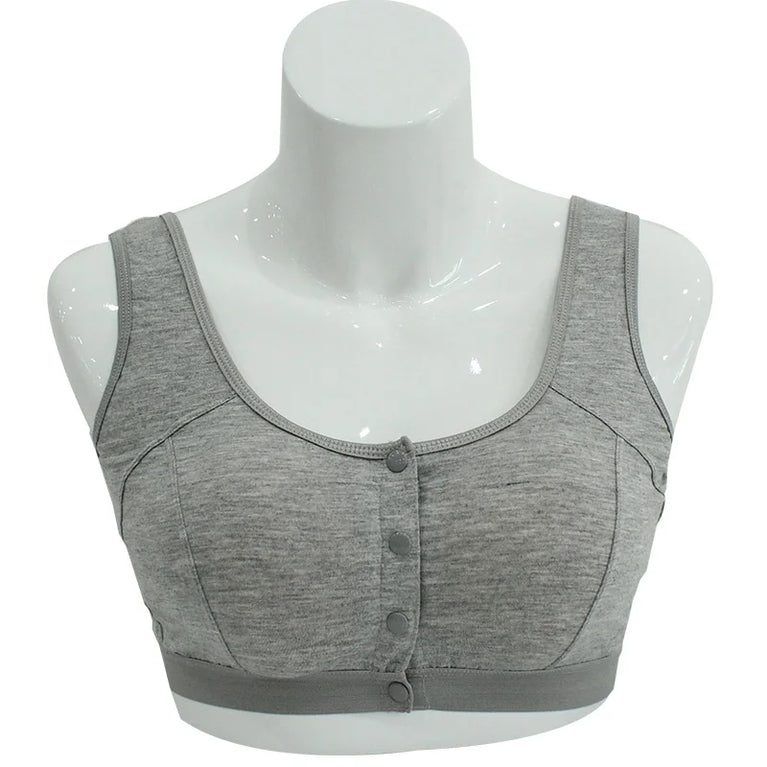 Mastectomy Pocket Bra – Modal Front-Closure Recovery Support