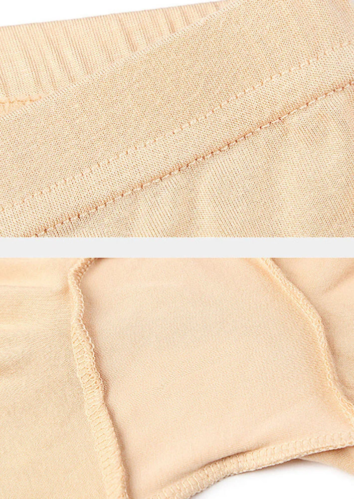 Plus Size Ice Silk Safety Shorts | Seamless Lace-Trim Under-Shorts