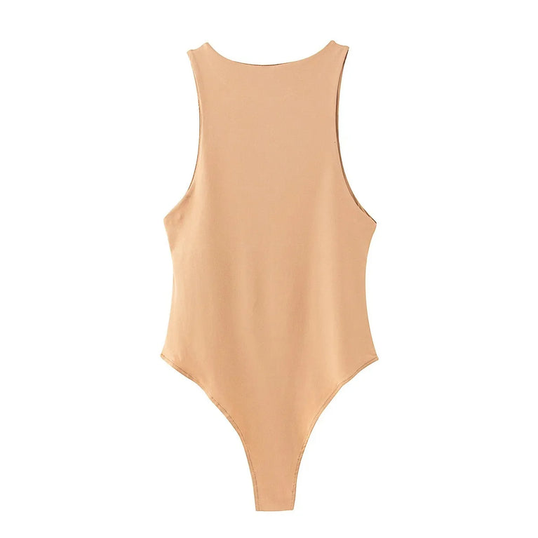 Reachshore Sexy Summer Bodysuit | High-Stretch Slim Fit Top