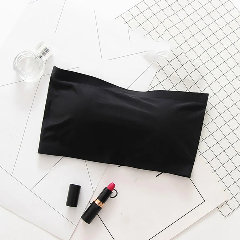 Seamless Bandeau Tube Top – Lightweight Wireless Support