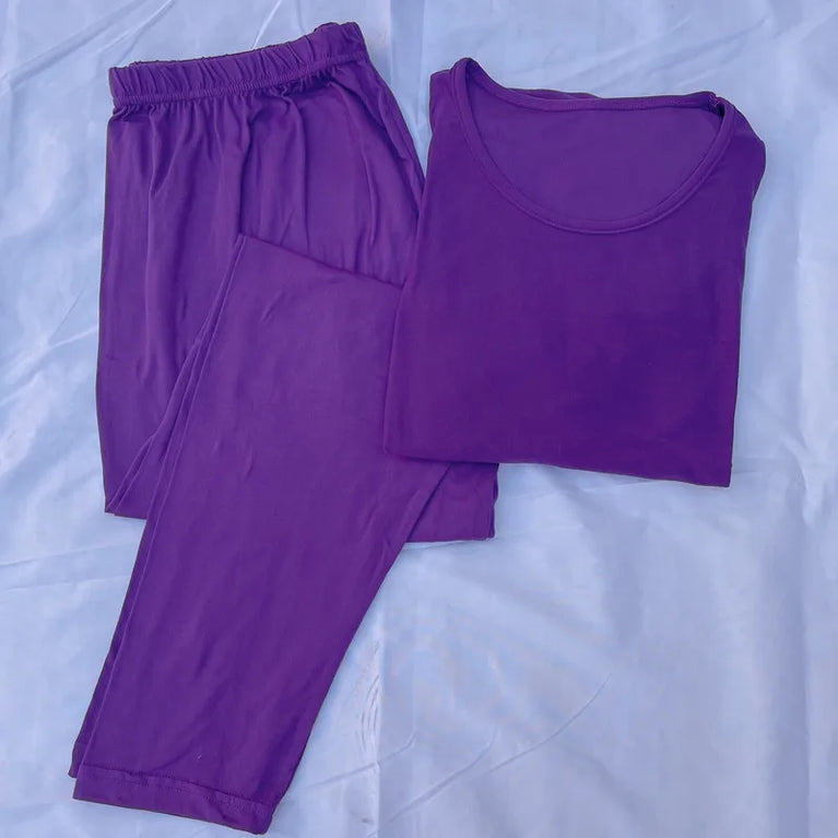 Plus Size Modal Pajama Set | Soft 3XL-7XL Sleepwear