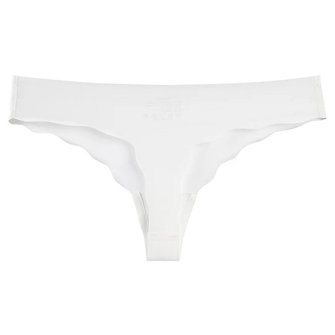 Seamless Low-Waist G-String Set | Leopard Pattern Cotton-Lined Thongs