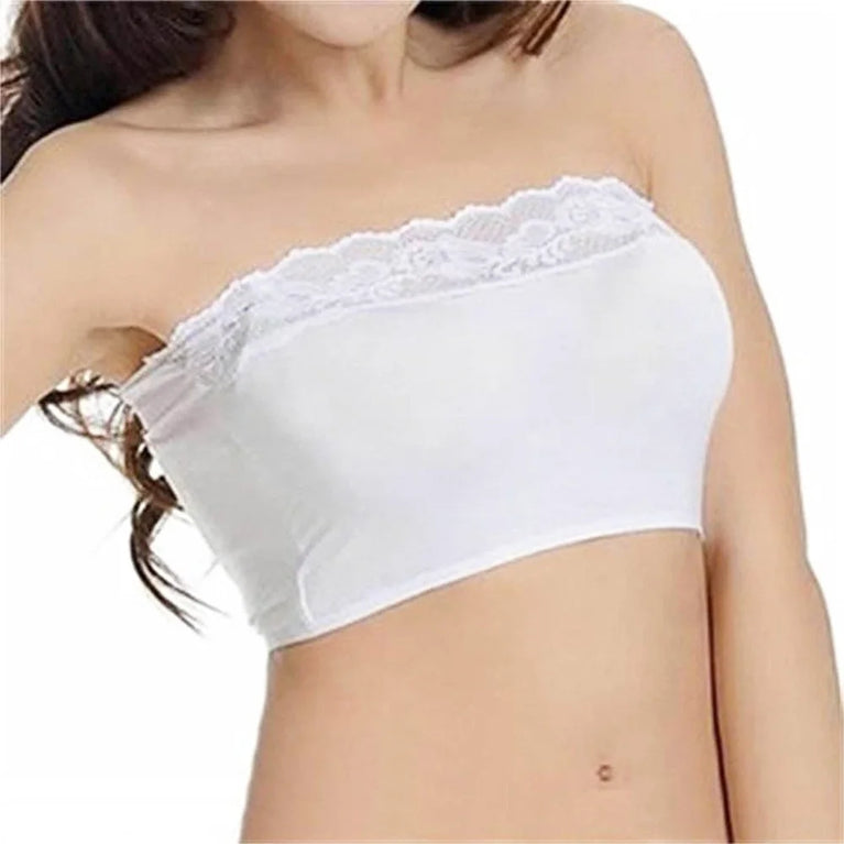 Crystal-Decorated Gradient Bandeau – High-Stretch Seamless Support