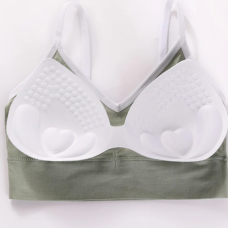 Seamless Knit Comfort Bra – Ultra-Soft Everyday Support