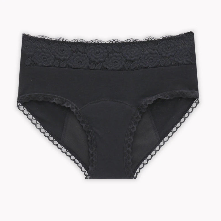 4-Layer Leakproof Period Briefs | High-Rise Absorbent Lingerie