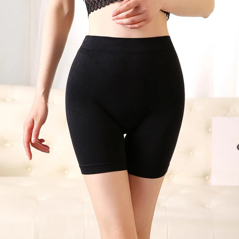 Seamless Anti-Chafing Safety Shorts | Plus Size Under-Skirt Boxers