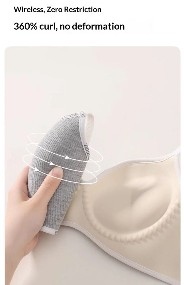 Seamless Strapless Bra – Wireless French-Style Elegance