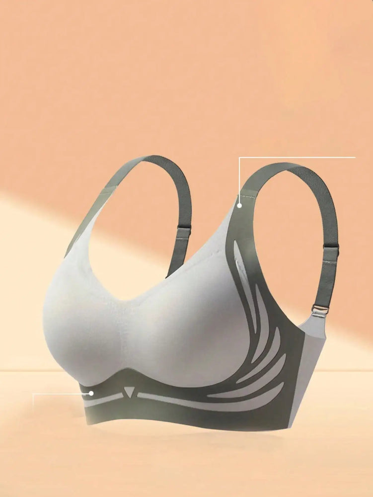 Seamless Soft Support Bralette | Wireless Large Bust Shaping