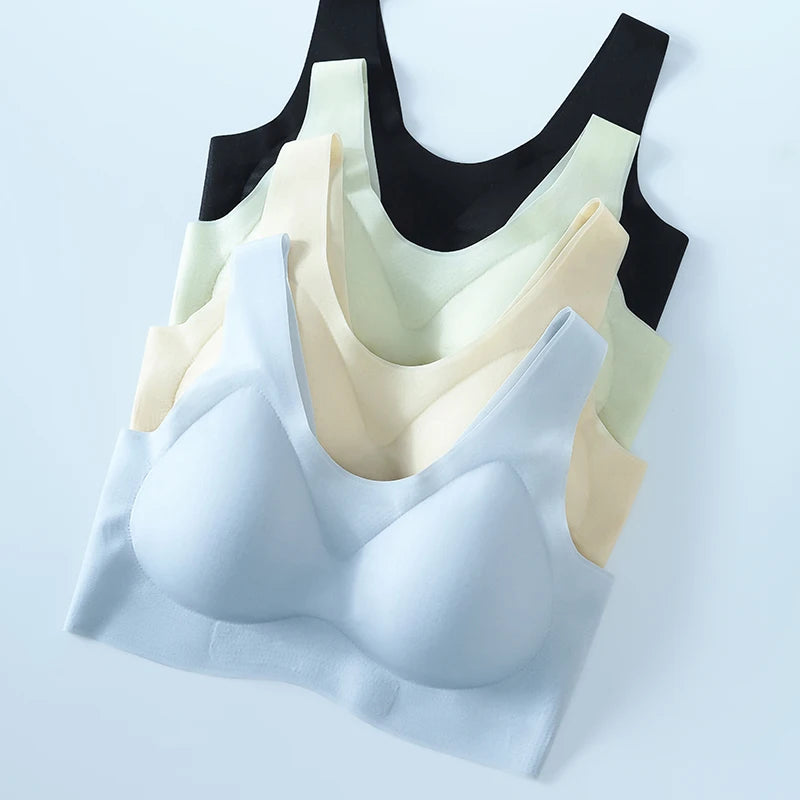 Ultra-Thin Seamless Bralette | Wireless Summer Sleep Bra