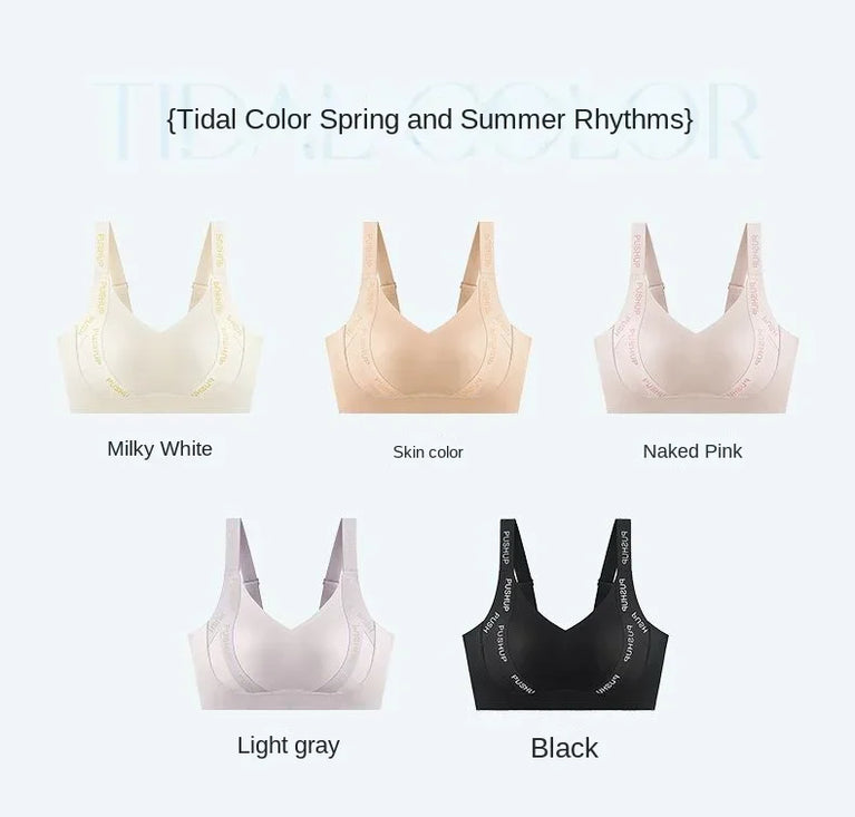 Seamless Wire-Free Minimizer Bra – Sleek Commute Comfort