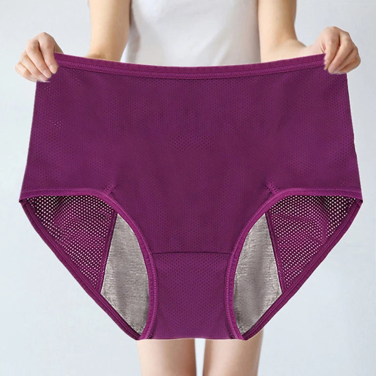 Physiological Briefs (2-Pack) – Mid-Rise Leak-Proof Menstrual Panties