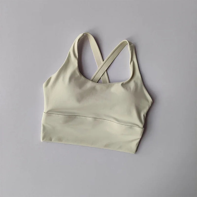Seamless Running Bra – High-Impact Athletic Support