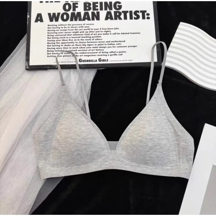 French Deep-V Seamless Bra | Invisible Summer Bralette