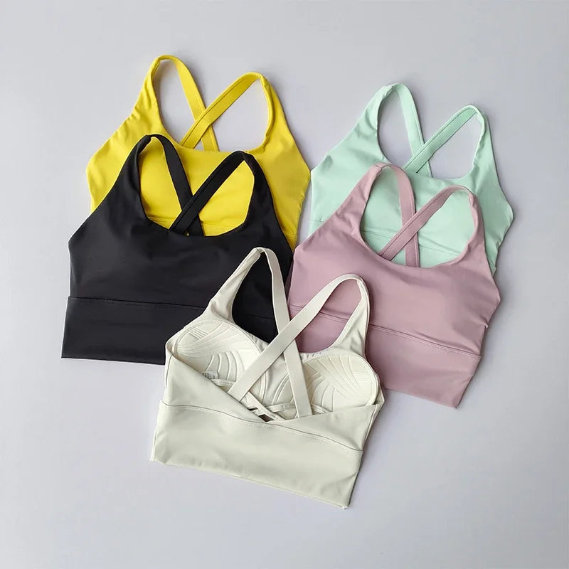 Seamless Running Bra – High-Impact Athletic Support