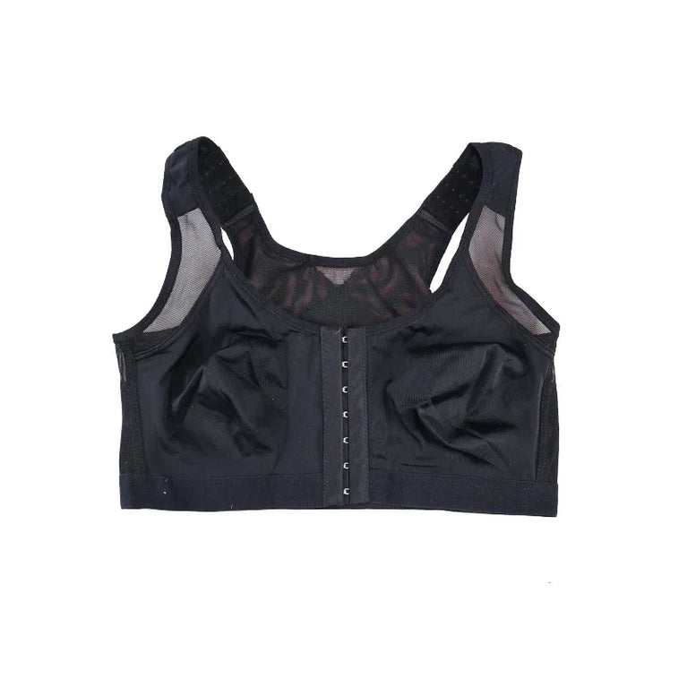 Front-Open Support Bra – Wireless Metal-Free Comfort