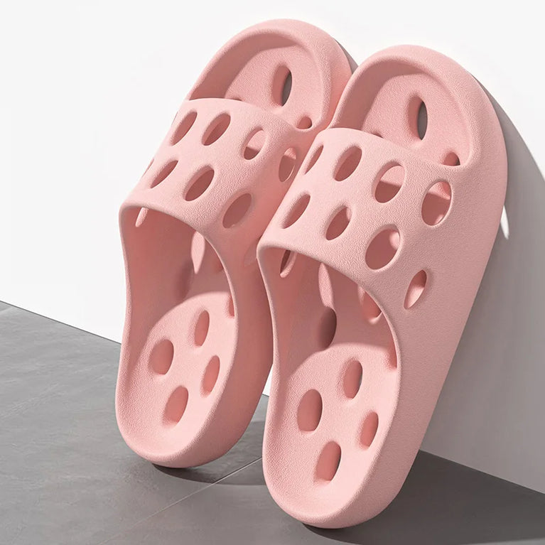 Quick-Dry Bathroom Slides | Odour-Free Lightweight EVA Slippers