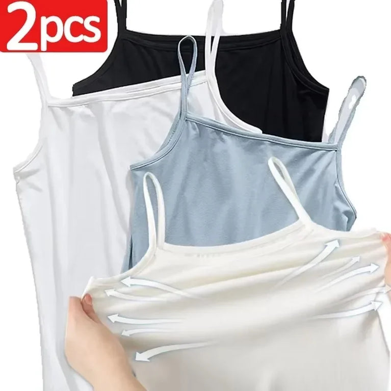 Sexy Camisoles Women Crop Tops Sleeveless Slimming Tank Bra