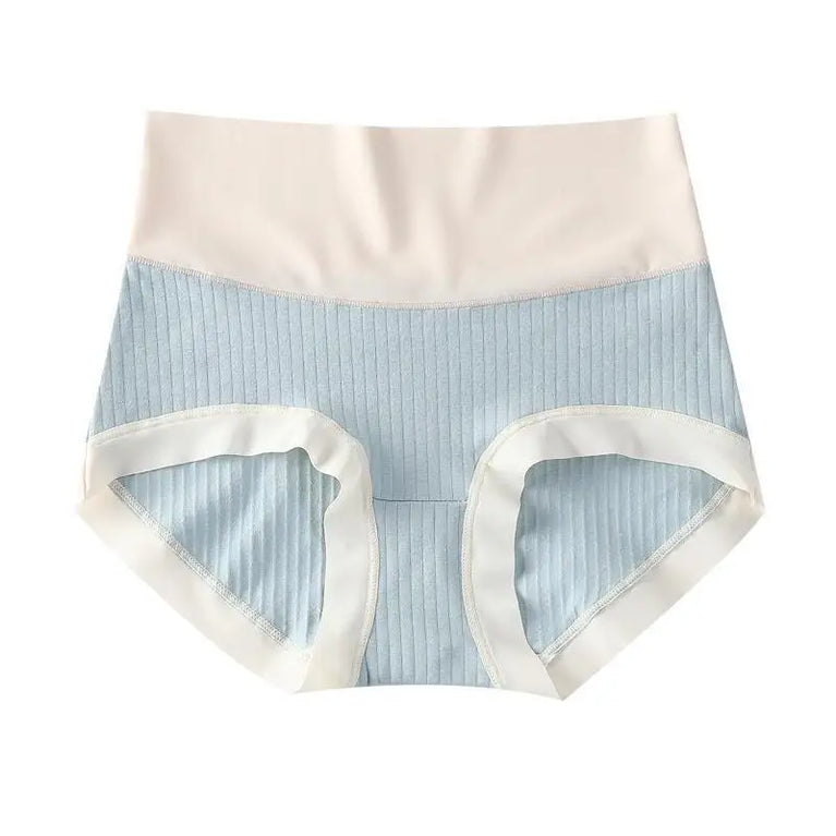 Seamless High-Waist Briefs | Invisible Cotton Comfort Set