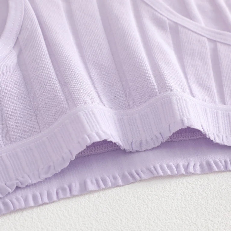 7pc Cotton Briefs | Seamless Mid-Rise Stripe Set