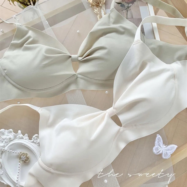 Summer Crystal Cup Bra | Wirefree V-Shape Invisible Lift