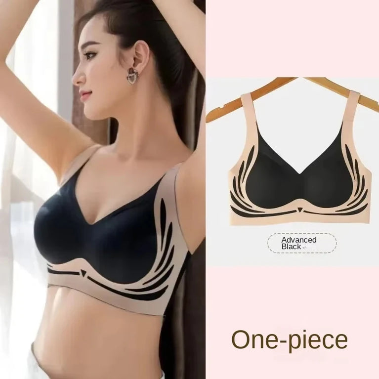 All Of Me Seamless Wireless Bra | Gathered Push-Up Bralette
