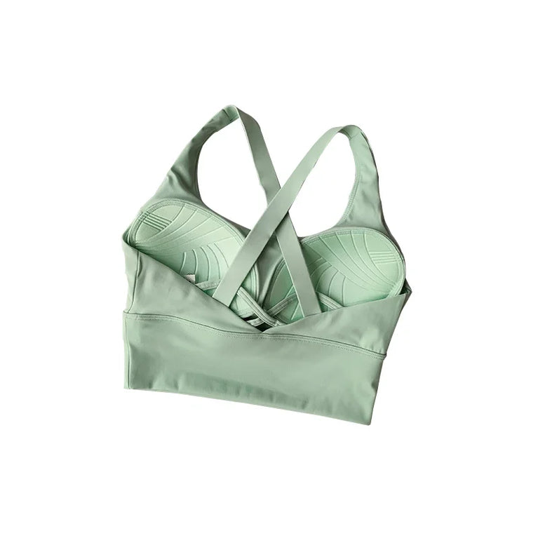 Seamless Running Bra – High-Impact Athletic Support