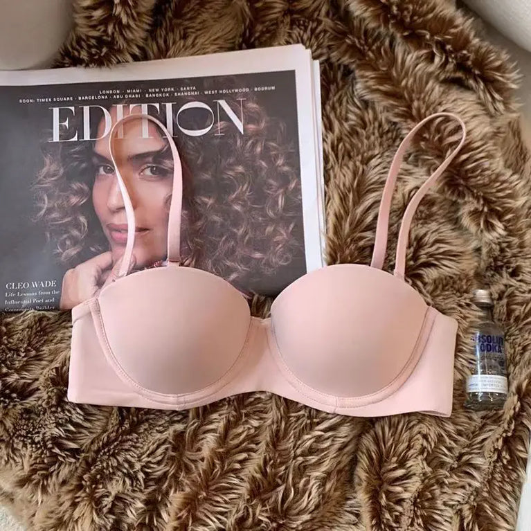 Seamless Demi Push-Up | Wire-Free Half-Cup Bra