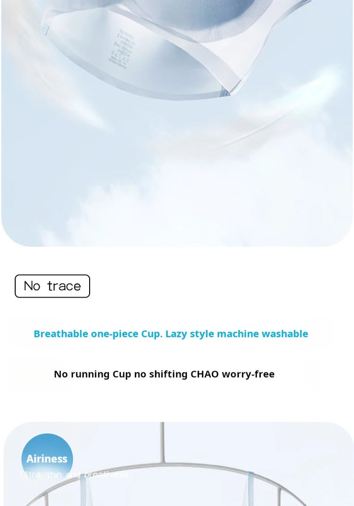 Summer Ice Silk Bralette | Seamless Air-Cooling Push-Up