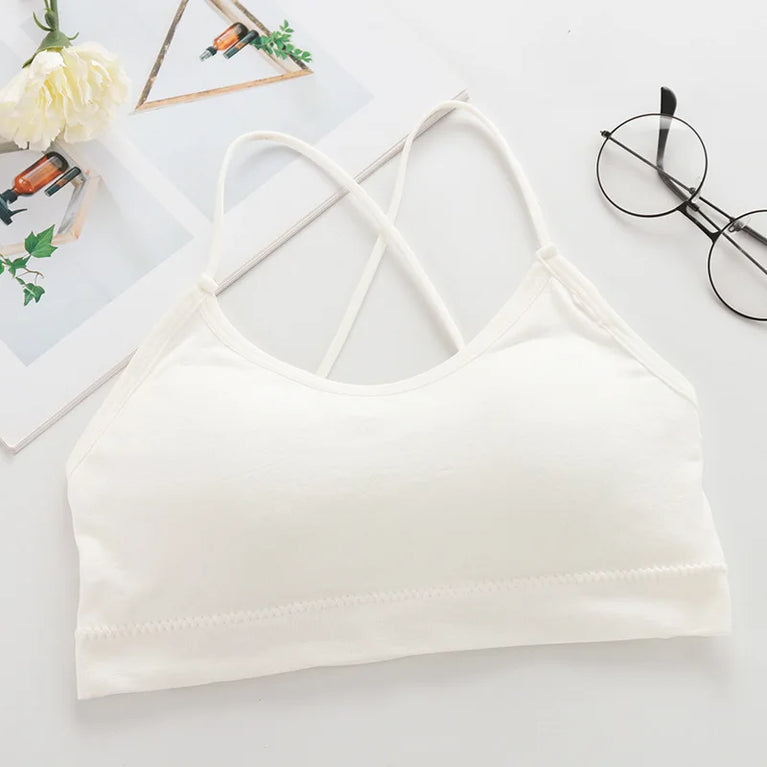 Seamless High-Stretch Sports Bra | Comfort Fit Yoga Crop Top