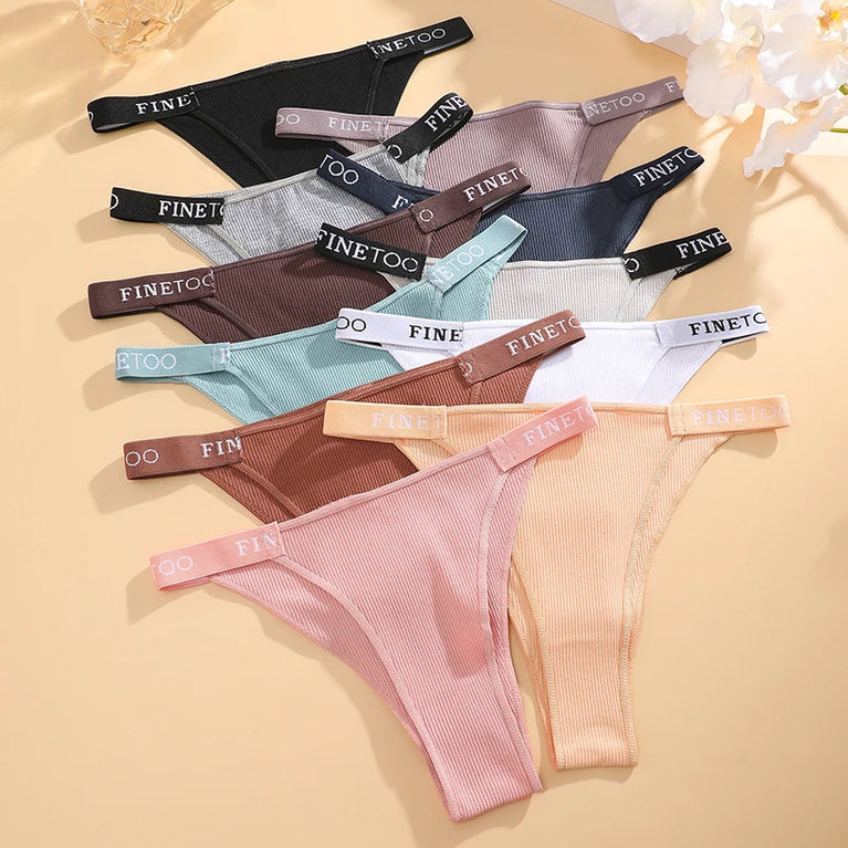Seamless Cotton Briefs – Low-Rise Natural Comfort