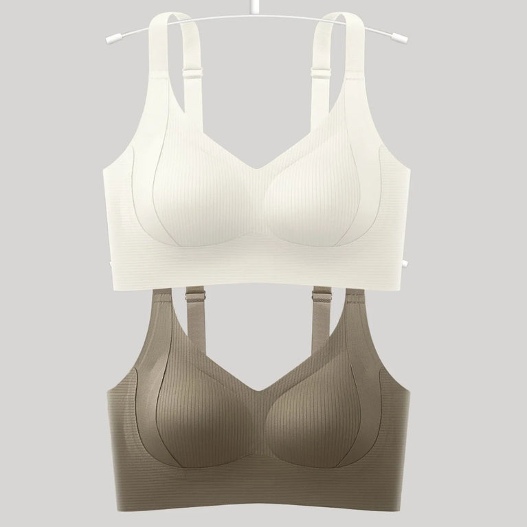 Seamless Push-Up Bra – High-Support Wireless Foundation