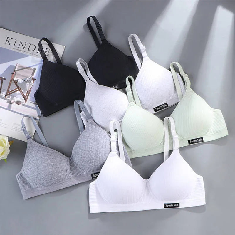 Seamless V-Shaped Bra | 3PCS Wireless Comfort