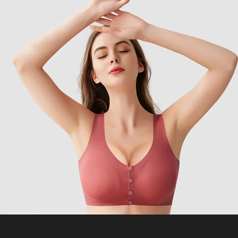 Wood Pencil Lightweight Nursing Bra | Front-Opening Support
