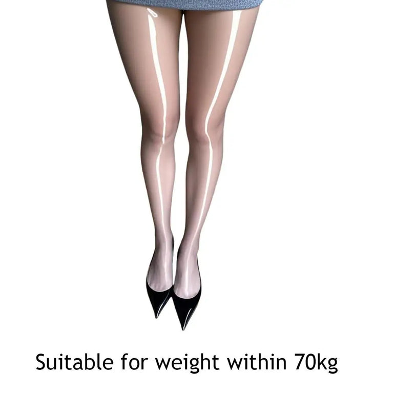 Shiny Glossy Pantyhose | Ultra-Thin Oil Silk Tights
