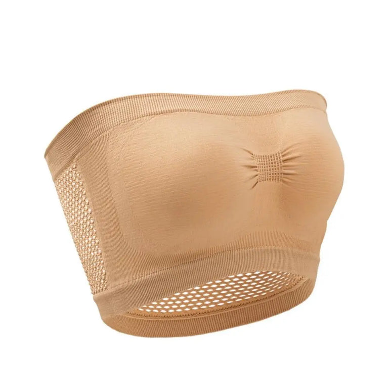 Seamless Ultra-Lightweight Bandeau – Breathable Wireless Support