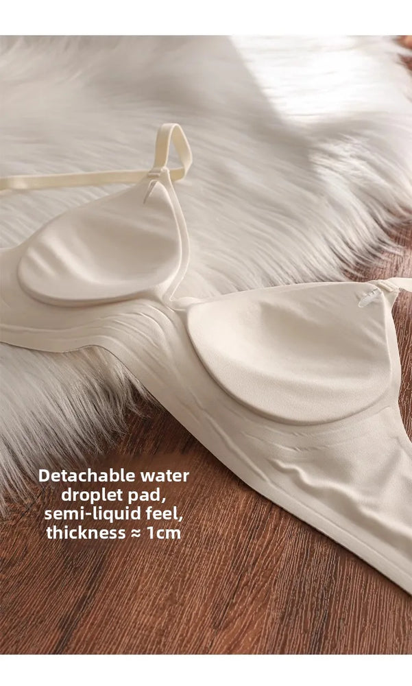 Cotton-Comfort Seamless Sports Bra | Anti-Sagging Support