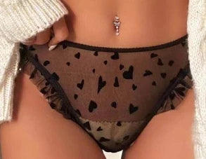 Geometric Lace Push Up Bra & Brief Set – Sexy Underwire Lingerie