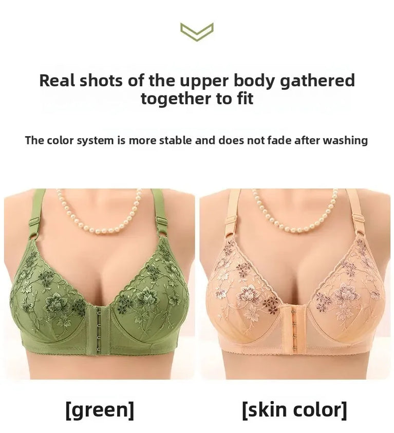 Adjustable Summer Lace Bralette | Wireless Breathable Comfort