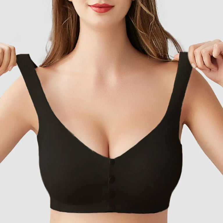 Wood Pencil Lightweight Nursing Bra | Front-Opening Support