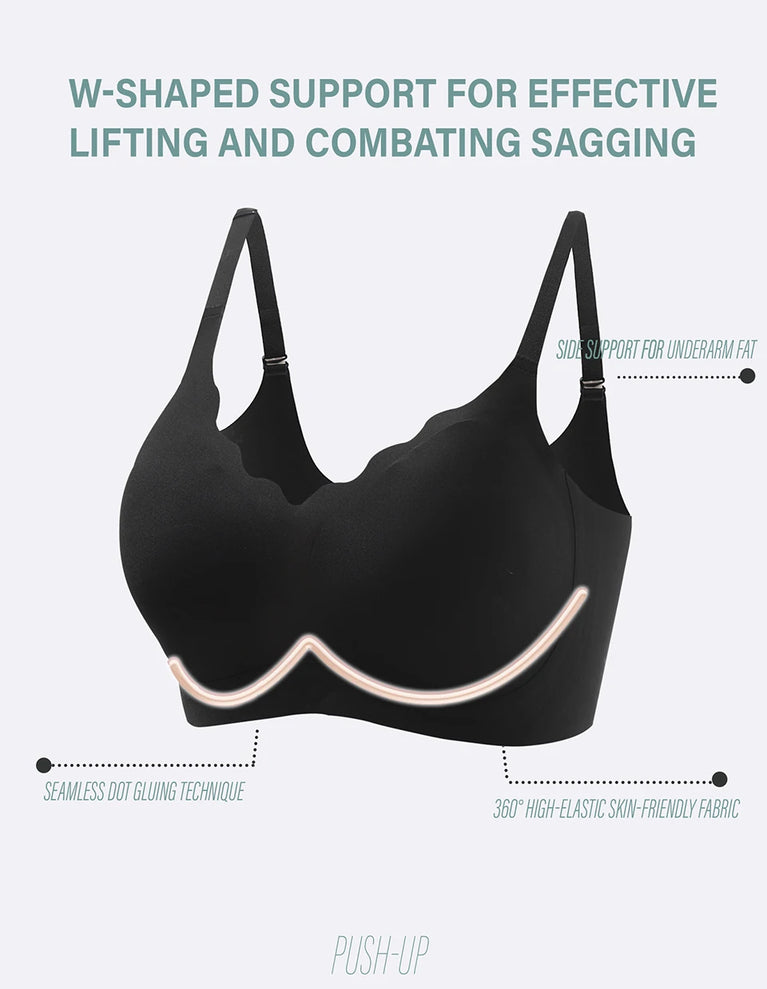 Seamless Wireless Bra | Full Coverage Supportive Fit