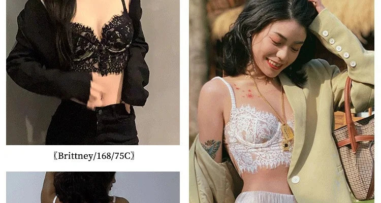 Retro Lace Anti-Sagging Bralette | Breathable Summer Vest