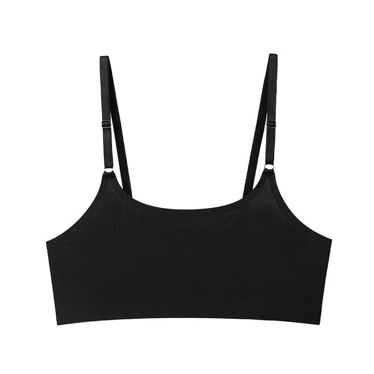Seamless One-Piece Bra – Wireless Front-Buckle Comfort