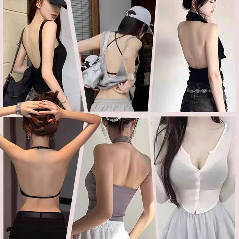 Front-Closure Triangle Bra | Seamless Summer Plunge